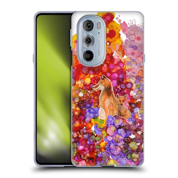 Sylvie Demers Nature Mother Fox Soft Gel Case for Motorola Edge X30
