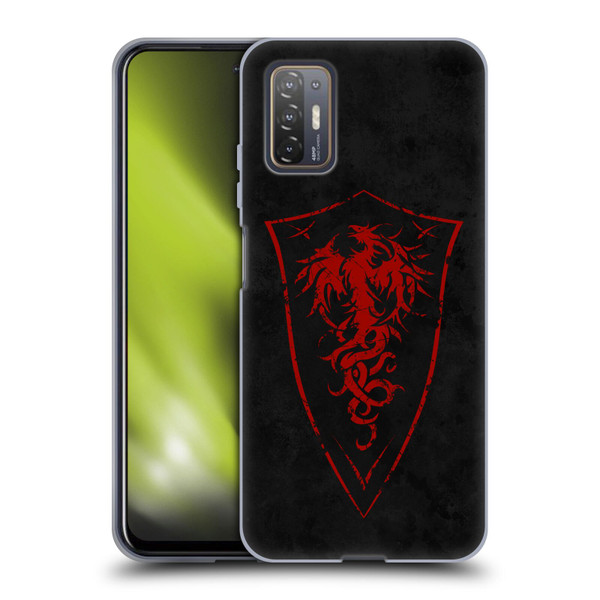 Christos Karapanos Shield Phoenix Soft Gel Case for HTC Desire 21 Pro 5G