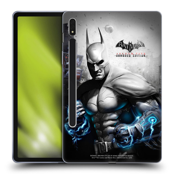 Batman Arkham City Key Art Armored Edition Soft Gel Case for Samsung Galaxy Tab S8