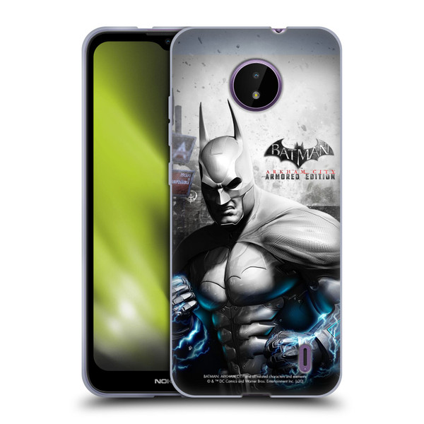 Batman Arkham City Key Art Armored Edition Soft Gel Case for Nokia C10 / C20