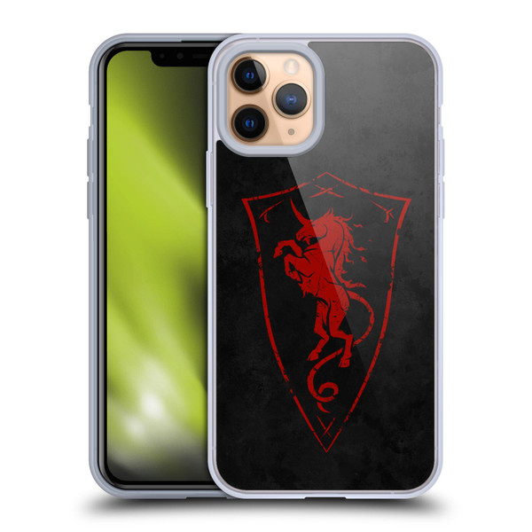 Christos Karapanos Shield Unicorn Soft Gel Case for Apple iPhone 11 Pro