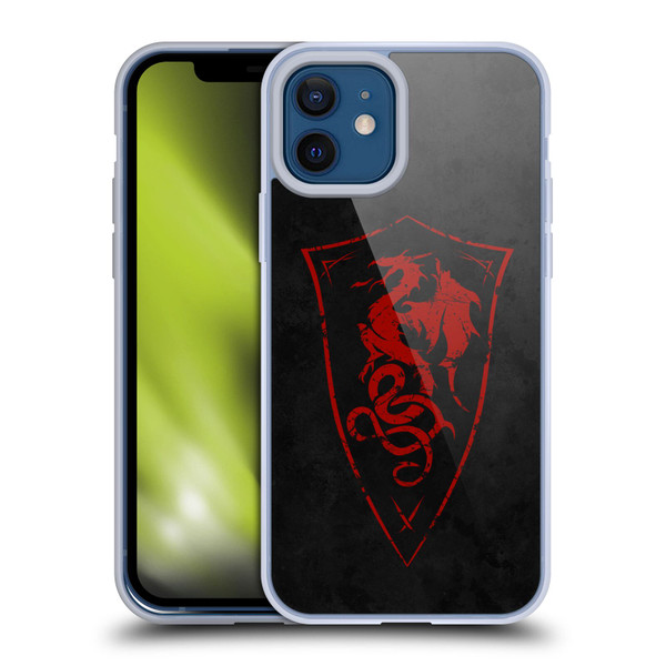 Christos Karapanos Shield Dragon Soft Gel Case for Apple iPhone 12 / iPhone 12 Pro
