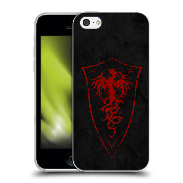Christos Karapanos Shield Phoenix Soft Gel Case for Apple iPhone 5c