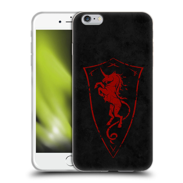 Christos Karapanos Shield Unicorn Soft Gel Case for Apple iPhone 6 Plus / iPhone 6s Plus