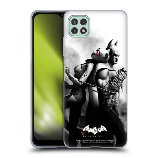Batman Arkham City Key Art Catwoman Soft Gel Case for Samsung Galaxy A22 5G / F42 5G (2021)