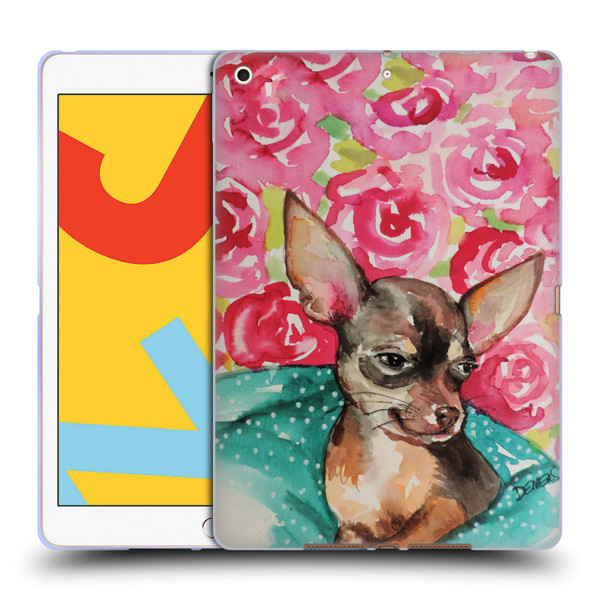 Sylvie Demers Nature Chihuahua Soft Gel Case for Apple iPad 10.2 2019/2020/2021