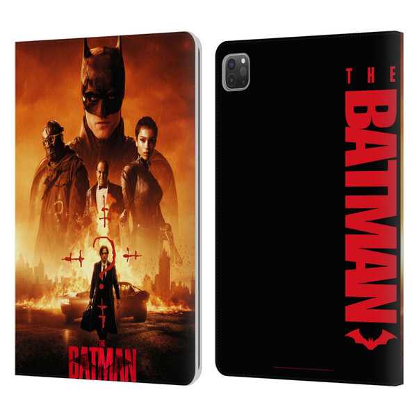 The Batman Posters Group Leather Book Wallet Case Cover For Apple iPad Pro 11 2020 / 2021 / 2022