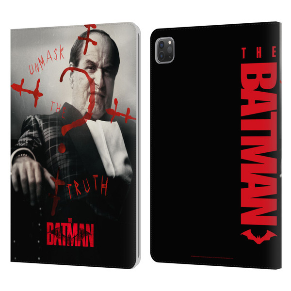 The Batman Posters Penguin Unmask The Truth Leather Book Wallet Case Cover For Apple iPad Pro 11 2020 / 2021 / 2022