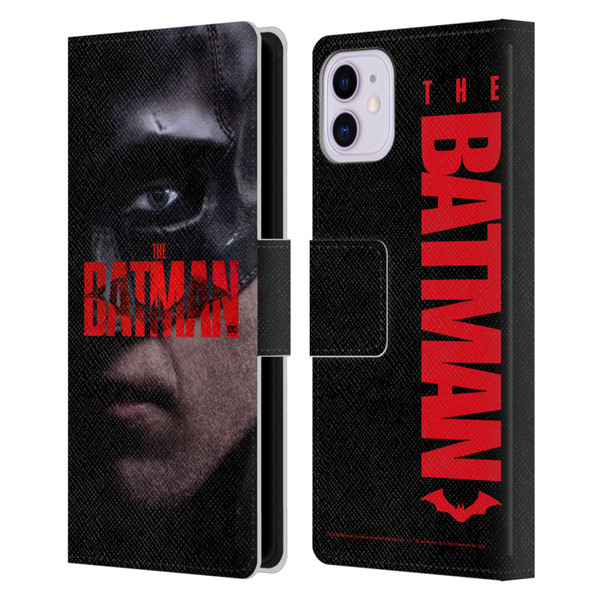 The Batman Posters Close Up Leather Book Wallet Case Cover For Apple iPhone 11