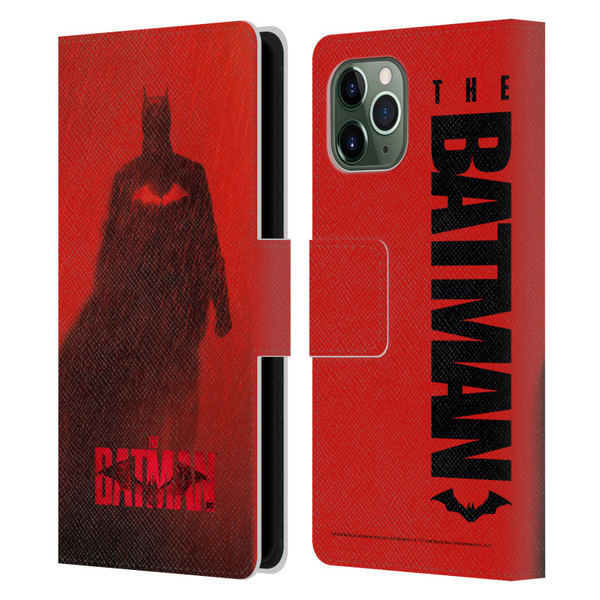 The Batman Posters Red Rain Leather Book Wallet Case Cover For Apple iPhone 11 Pro