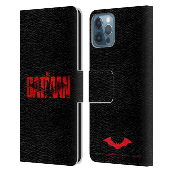 The Batman Posters Logo Leather Book Wallet Case Cover For Apple iPhone 12 / iPhone 12 Pro