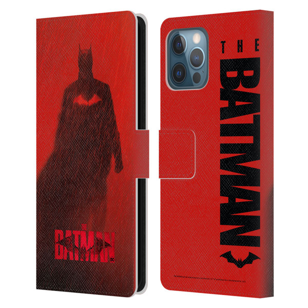 The Batman Posters Red Rain Leather Book Wallet Case Cover For Apple iPhone 12 Pro Max