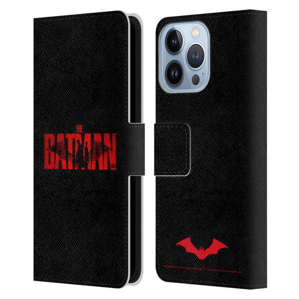 The Batman Posters Logo Leather Book Wallet Case Cover For Apple iPhone 13 Pro