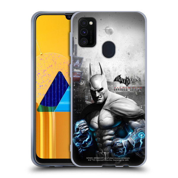 Batman Arkham City Key Art Armored Edition Soft Gel Case for Samsung Galaxy M30s (2019)/M21 (2020)