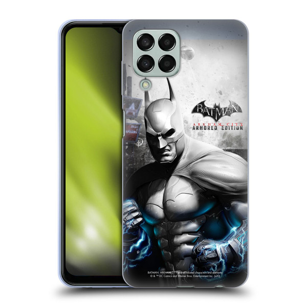 Batman Arkham City Key Art Armored Edition Soft Gel Case for Samsung Galaxy M33 (2022)