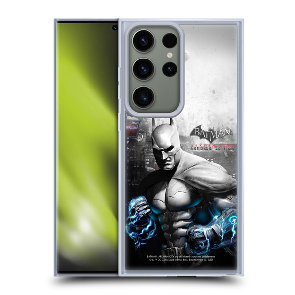 Batman Arkham City Key Art Armored Edition Soft Gel Case for Samsung Galaxy S23 Ultra 5G