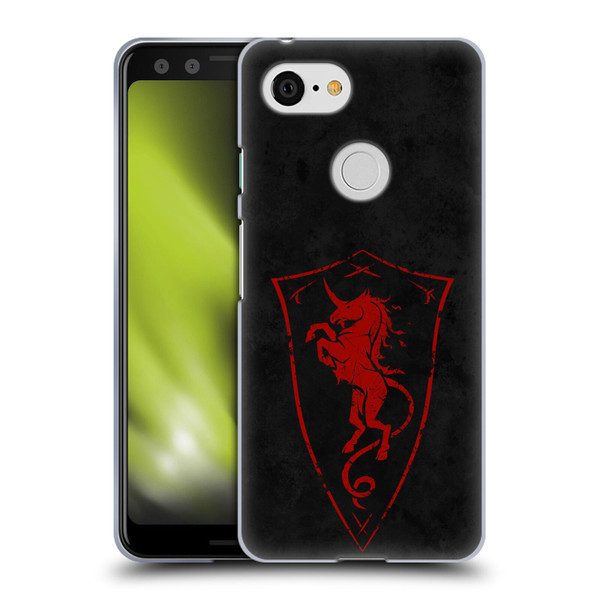 Christos Karapanos Shield Unicorn Soft Gel Case for Google Pixel 3
