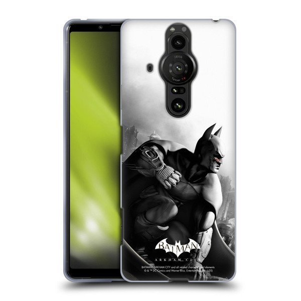 Batman Arkham City Key Art Poster Soft Gel Case for Sony Xperia Pro-I