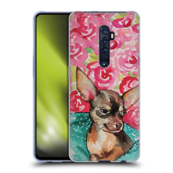 Sylvie Demers Nature Chihuahua Soft Gel Case for OPPO Reno 2