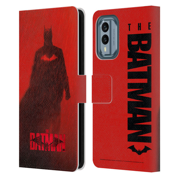 The Batman Posters Red Rain Leather Book Wallet Case Cover For Nokia X30