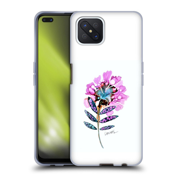 Sylvie Demers Nature Fleur Soft Gel Case for OPPO Reno4 Z 5G