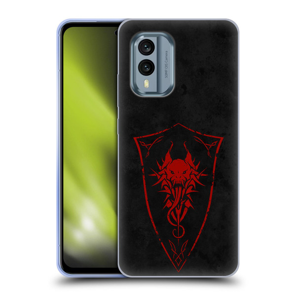 Christos Karapanos Shield Demon Soft Gel Case for Nokia X30