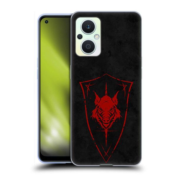 Christos Karapanos Shield Wild Boar Soft Gel Case for OPPO Reno8 Lite