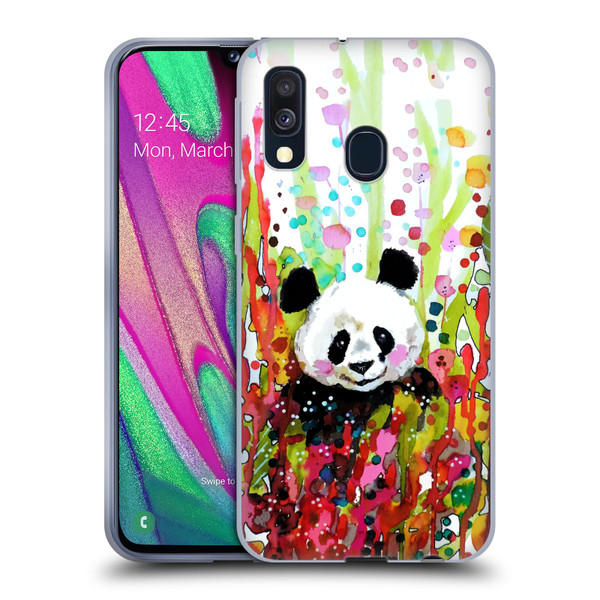Sylvie Demers Nature Panda Soft Gel Case for Samsung Galaxy A40 (2019)
