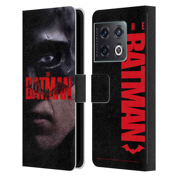 The Batman Posters Close Up Leather Book Wallet Case Cover For OnePlus 10 Pro