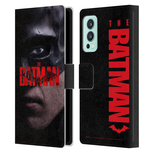 The Batman Posters Close Up Leather Book Wallet Case Cover For OnePlus Nord 2 5G