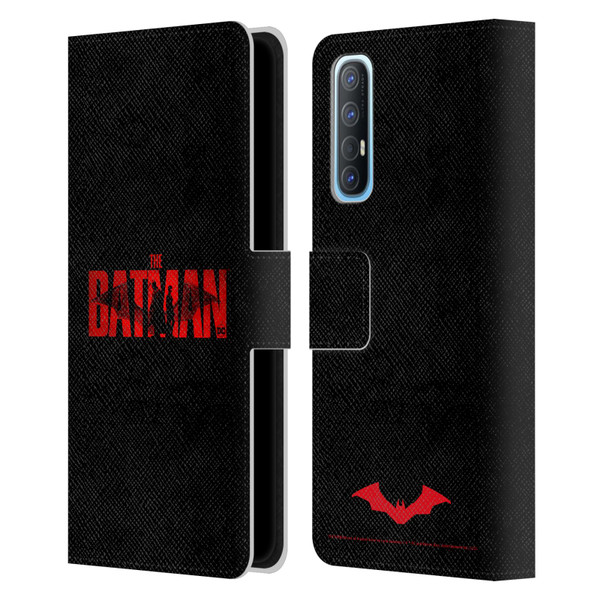 The Batman Posters Logo Leather Book Wallet Case Cover For OPPO Find X2 Neo 5G