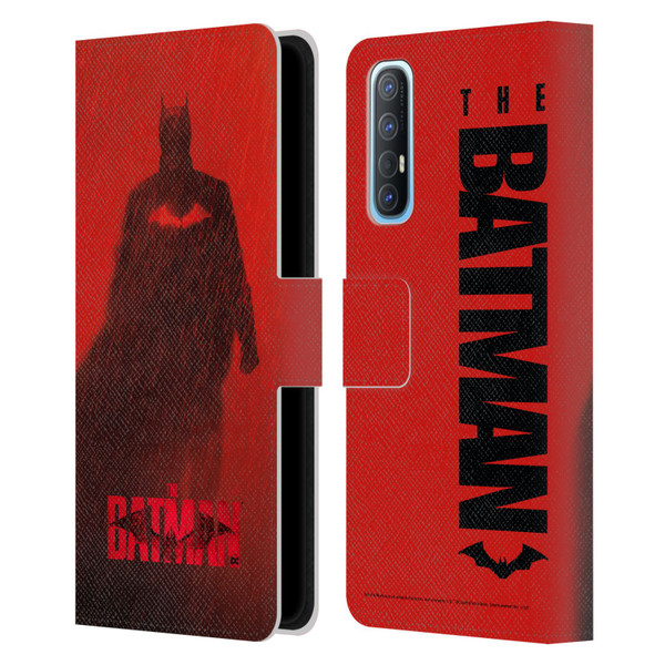 The Batman Posters Red Rain Leather Book Wallet Case Cover For OPPO Find X2 Neo 5G
