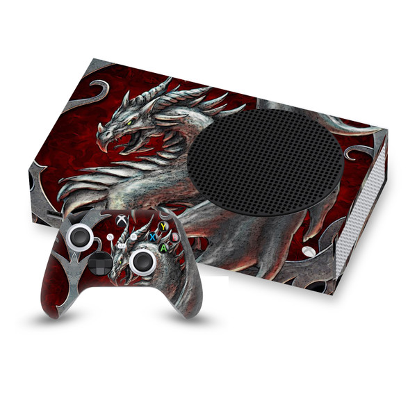 Christos Karapanos Art Mix Talisman Silver Vinyl Sticker Skin Decal Cover for Microsoft Series S Console & Controller