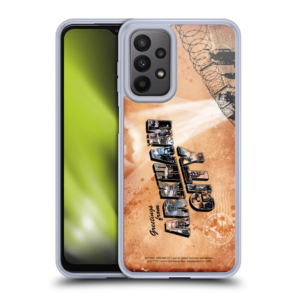 Batman Arkham City Graphics Postcard Soft Gel Case for Samsung Galaxy A23 / 5G (2022)