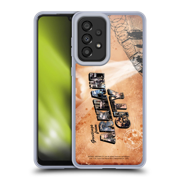 Batman Arkham City Graphics Postcard Soft Gel Case for Samsung Galaxy A33 5G (2022)