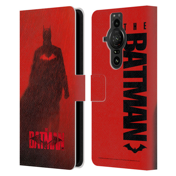 The Batman Posters Red Rain Leather Book Wallet Case Cover For Sony Xperia Pro-I