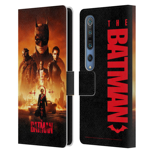 The Batman Posters Group Leather Book Wallet Case Cover For Xiaomi Mi 10 5G / Mi 10 Pro 5G