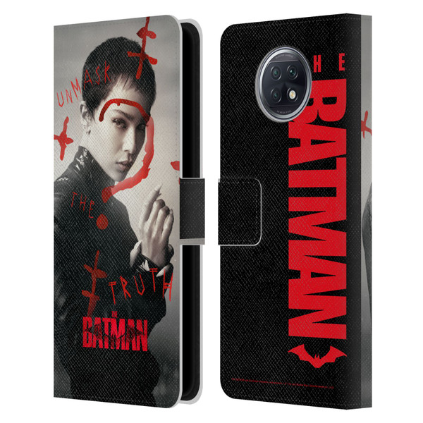 The Batman Posters Catwoman Unmask The Truth Leather Book Wallet Case Cover For Xiaomi Redmi Note 9T 5G