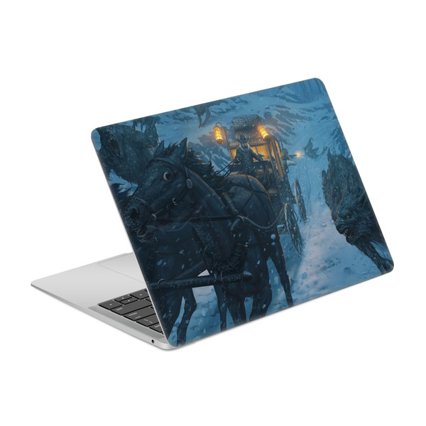 Christos Karapanos Dark Hours Otherworldly Howling Vinyl Sticker Skin Decal Cover for Apple MacBook Air 13.3" A1932/A2179