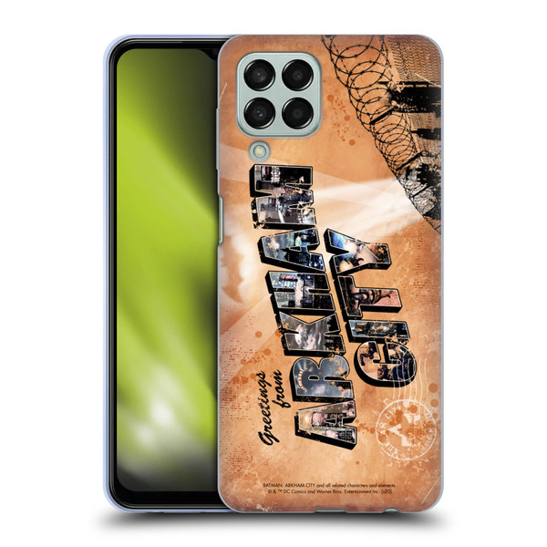 Batman Arkham City Graphics Postcard Soft Gel Case for Samsung Galaxy M33 (2022)