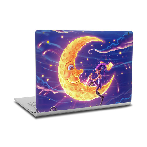 Christos Karapanos Dark Hours Carving The Crescent Vinyl Sticker Skin Decal Cover for Microsoft Surface Book 2