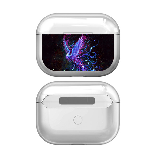 Christos Karapanos Art Mix Phoenix Clear Hard Crystal Cover Case for Apple AirPods Pro Charging Case