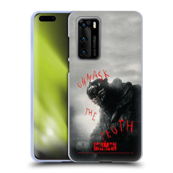 The Batman Posters Riddler Unmask The Truth Soft Gel Case for Huawei P40 5G