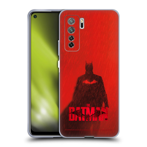 The Batman Posters Red Rain Soft Gel Case for Huawei Nova 7 SE/P40 Lite 5G