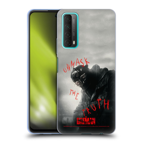 The Batman Posters Riddler Unmask The Truth Soft Gel Case for Huawei P Smart (2021)