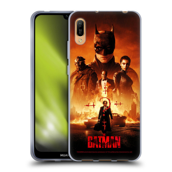 The Batman Posters Group Soft Gel Case for Huawei Y6 Pro (2019)