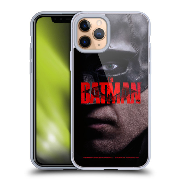 The Batman Posters Close Up Soft Gel Case for Apple iPhone 11 Pro