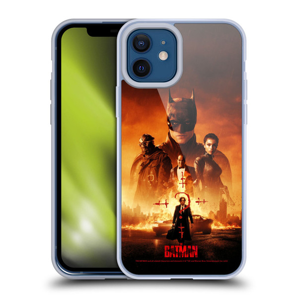 The Batman Posters Group Soft Gel Case for Apple iPhone 12 / iPhone 12 Pro