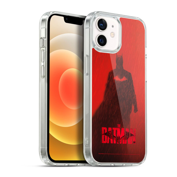 The Batman Posters Red Rain Soft Gel Case for Apple iPhone 12 / iPhone 12 Pro & MagSafe