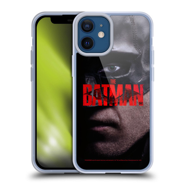 The Batman Posters Close Up Soft Gel Case for Apple iPhone 12 Mini